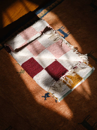 Multicolor Checker - Heavyweight Blanket