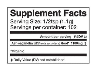 ASHWAGANDHA Nature's Chill Pill