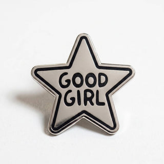 Good Girl Star Pin (Silver)
