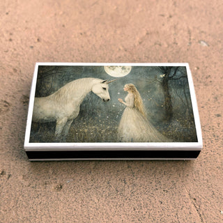 Girl wih Unicorn Matches