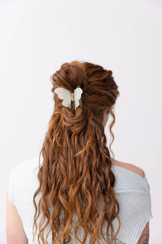 Lunar Moth Hair Claw
