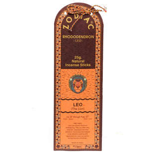 Zodiac Incense- Leo: Rhododendron