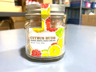 Citrus Buds Jar - 7.3 OZ (Lemon, Key Lime, Honeybell Orange, and Pink Grapefruit)