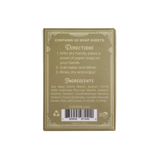 Paper Soap – Green Tea Scent