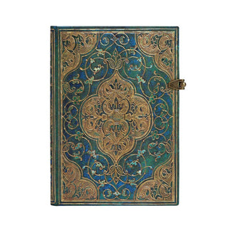 Turquoise Chronicles Hardcover Journal - Lined, Midi