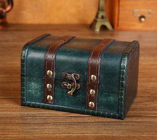 Green Suitcase Chest
