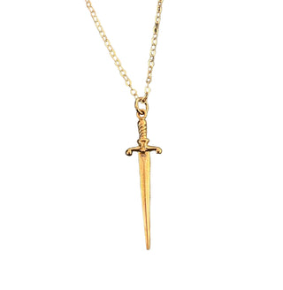 Dainty Dagger Sword Necklace