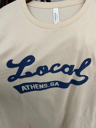 Local Tee - Tan/Blue