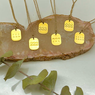 Angel Number Necklaces