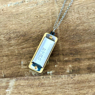 Mini Harmonica Necklace
