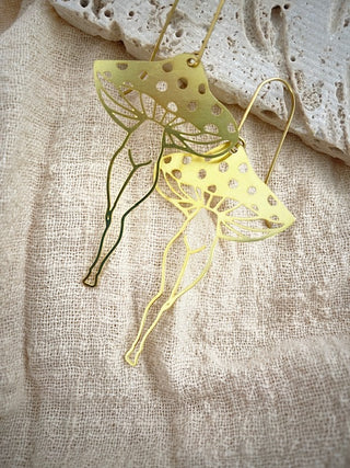 Muscaria Dotted Lady Mushroom Earrings