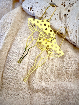 Muscaria Dotted Lady Mushroom Earrings
