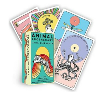 Animal Apothecary Oracle Deck & guidebook for Manifestation and Fulfillment