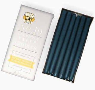 Unscented hand Dipped Taper Candles 10"