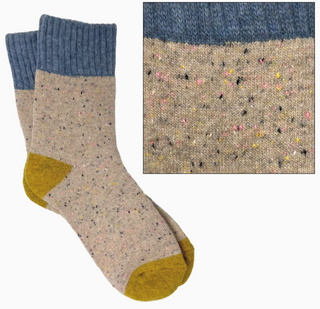 Camila Knit Socks - Colorblock