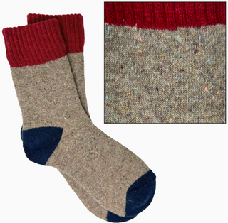 Camila Knit Socks - Colorblock