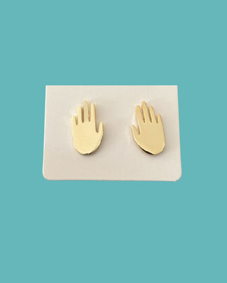 Assorted Brass Stud Earrings