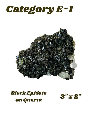 "Forest Fairy" Epidote w/ Quartz Specimen