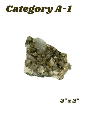 "Forest Fairy" Epidote w/ Quartz Specimen
