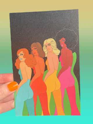 POSTCARD Disco Divas