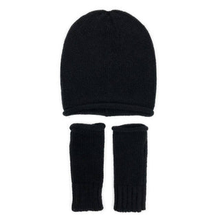Black - Essential Knit Alpaca Beanie