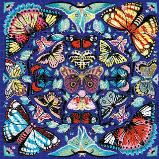 Kaleido-Butterflies 500 Piece Puzzle