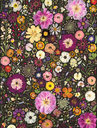 Beautiful Blooms Wrapping Paper Book: Trade Paperback