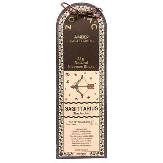 Zodiac Incense- Sagittarius: Amber