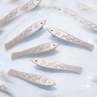 Sardine Fish Hair Clip Set
