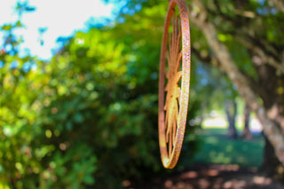 Sun Mini Ring - Metal Silhouette Garden Art