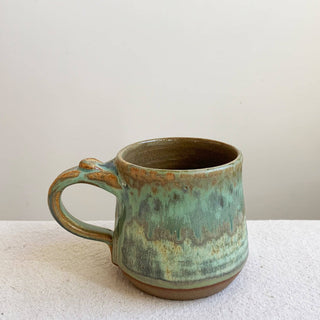 Small Handmade Mug - Lichen