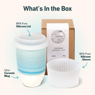 Lagoon Ceramic Travel Mug