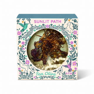 Sunlit Path Bath Bomb in Tea Olive