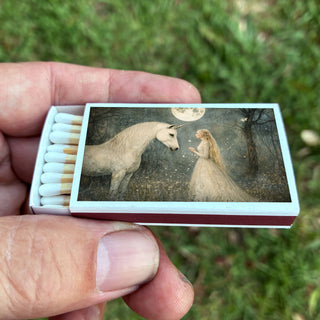 Girl wih Unicorn Matches