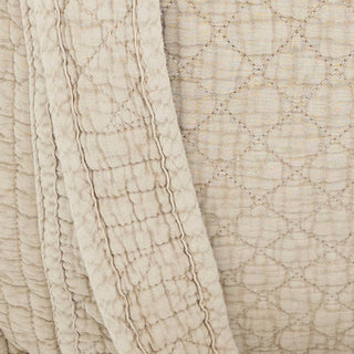 Soft Cotton Quilted Tote Bag: Olive / 14"x12"