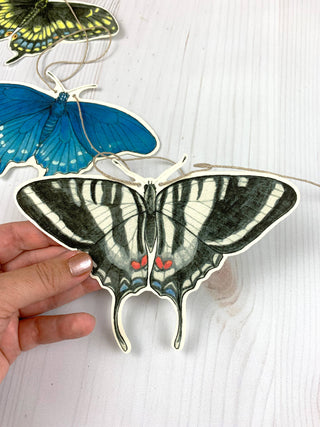 Swallowtail Butterfly Illustrated Garland