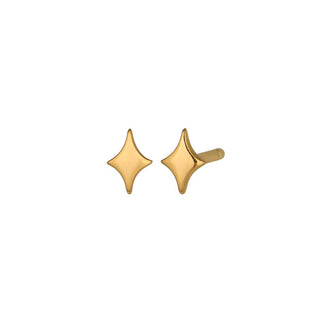 Twinkle Stud Earrings - Gold
