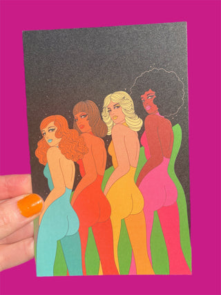 POSTCARD Disco Divas