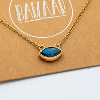 Labradorite Eye Necklace