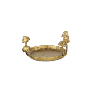 Decorative Cast Iron Mushroom Tray