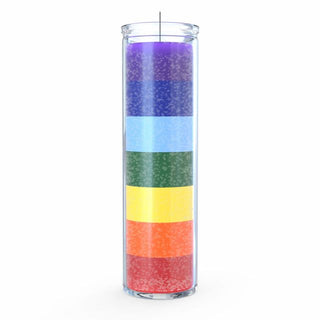 7 Day Candle - 7 Color Chakra