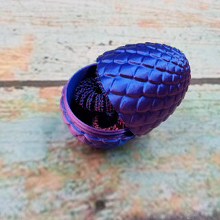 3D Printed Viper Dragon Egg Toy