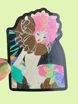 Pink Fairy Sticker - 3 Inch