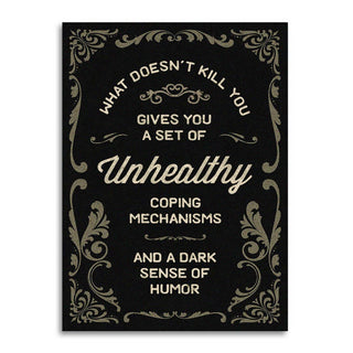 What Doesn’t Kill You Sympathy Card