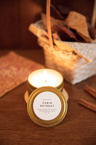 Cabin Retreat (Seasonal) - Travel Tin Candle