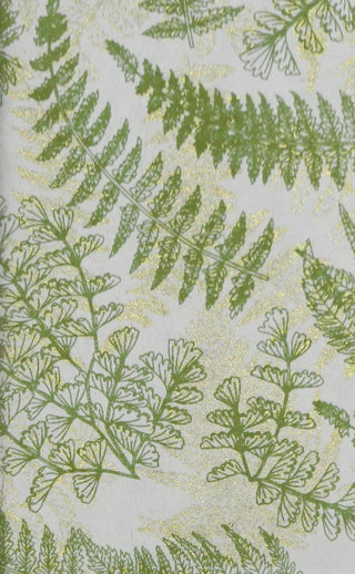 Gold and Green Ferns Journal