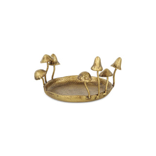 Decorative Cast Iron Mushroom Tray