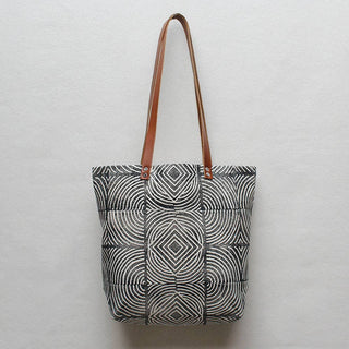 Sol Block Print Tote Bag