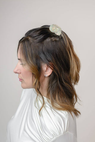 Siren Sea-Shell Opal Mini Hair Claw