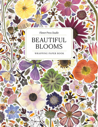 Beautiful Blooms Wrapping Paper Book: Trade Paperback